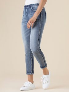 Reversible jeans side