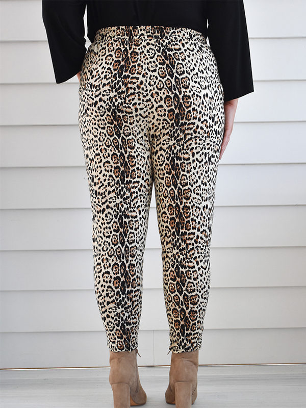 leopard pants back