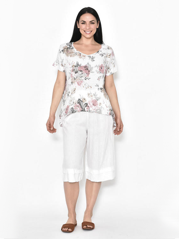 Florence Top White