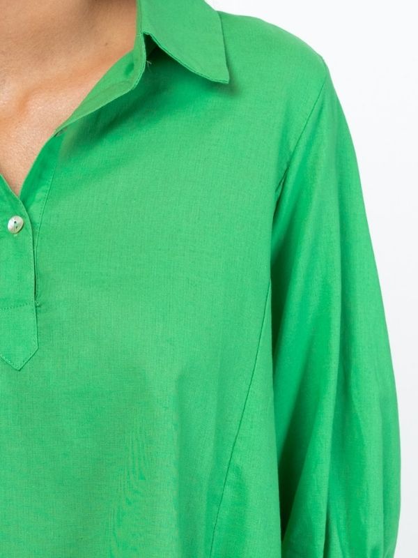 Overshirt Green Closeup