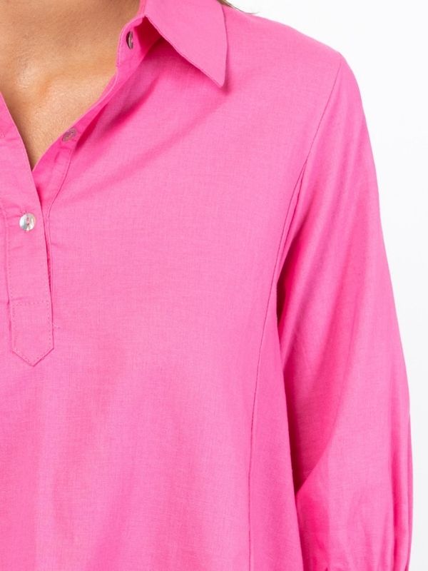 Overshirt Pink Closeup