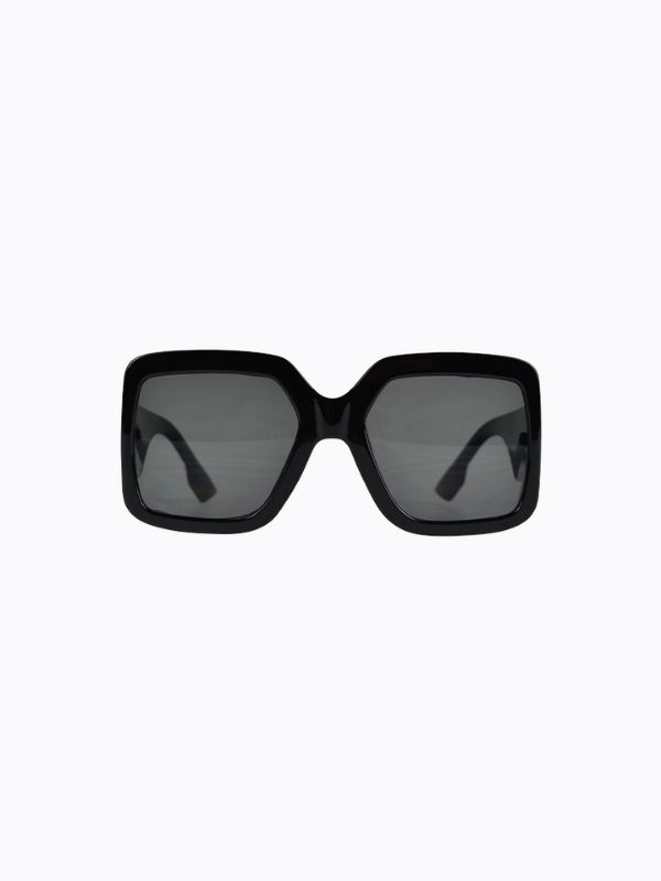 Elvy Sunglasses Black Front