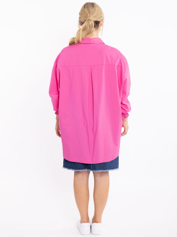 Ashleigh Top Hot Pink Back